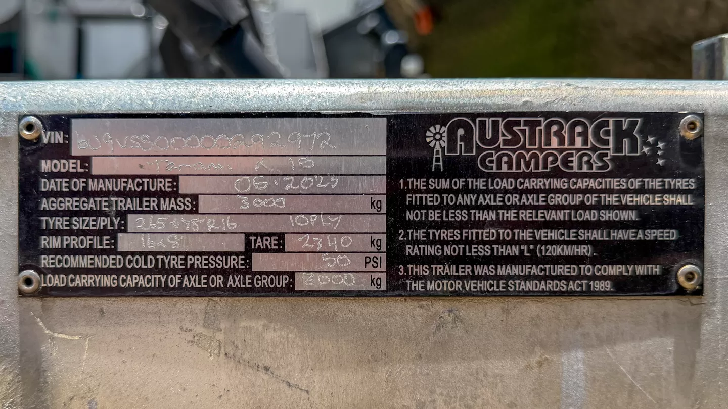 AUSTRAC CAMPER TAMAMI X15