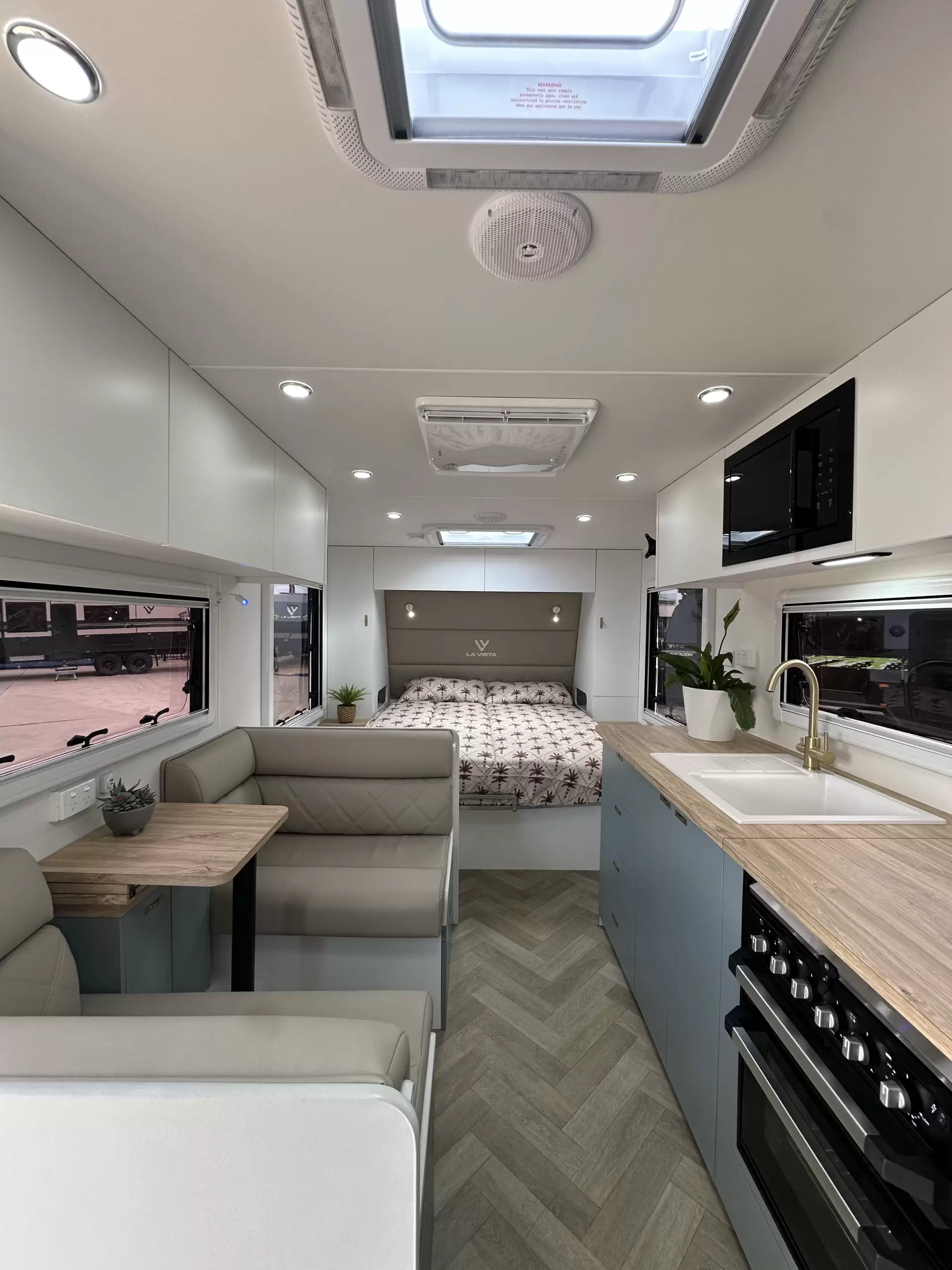 Caravan interior view 12