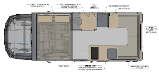 Hattah Off-Road 4x4 Floorplan