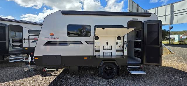 NEW 2025 TRAVELLER DESTINATION CRUISE 13′ CARAVAN 1 AXLE