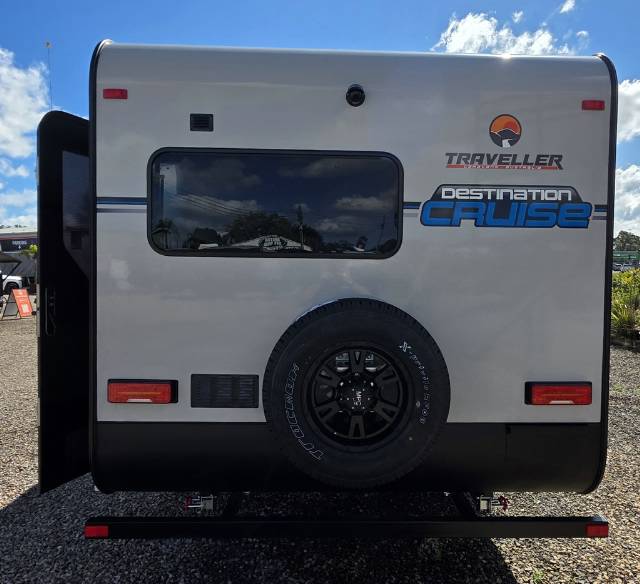 NEW 2025 TRAVELLER DESTINATION CRUISE 13′ CARAVAN 1 AXLE