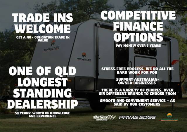 NEW 2025 TRAVELLER DESTINATION CRUISE 13′ CARAVAN 1 AXLE