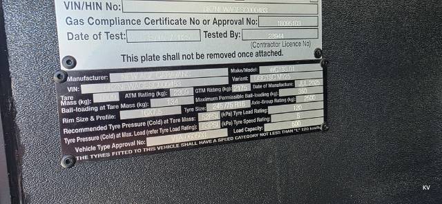 NEW 2025 TRAVELLER DESTINATION CRUISE 13′ CARAVAN 1 AXLE