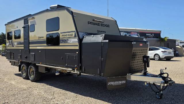 NEW 2025 PRIME EDGE CARAVANS ODYSSEY ATX OFF ROAD CARAVAN 2 AXLE