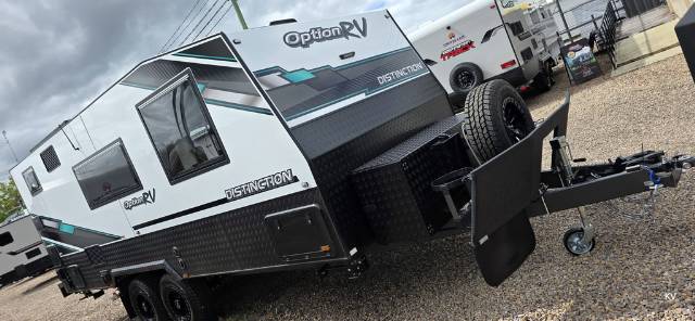 NEW 2026 OPTION RV DISTINCTION 20′ RD OFF ROAD CARAVAN 2 AXLE