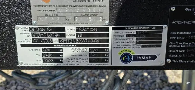 NEW 2026 OPTION RV TRACTION 16’6″ MY25