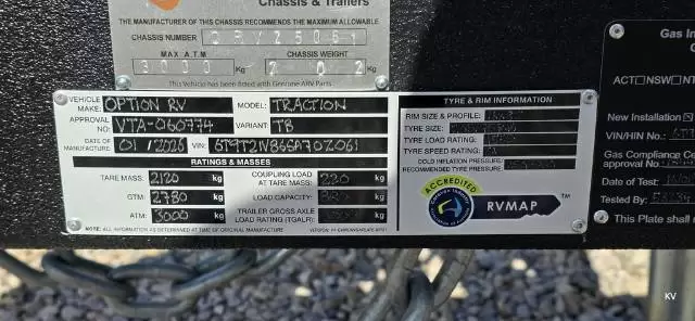 NEW 2026 OPTION RV TRACTION 16’6″