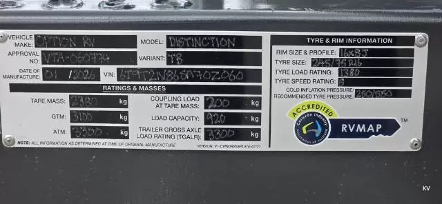 NEW 2026 OPTION RV DISTINCTION 20MD