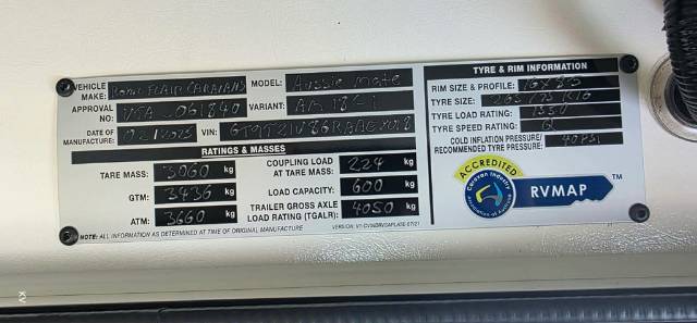 USED 2025 ROYAL FLAIR FAMILY FLAIR OFF ROAD CARAVAN 2 AXLE