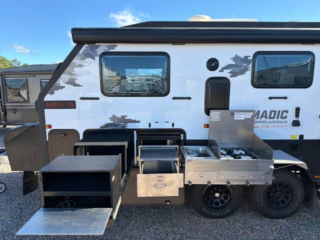 USED 2024 NOMADIC OFF-ROAD CAMPERS NORCA 18 OFF ROAD CARAVAN 1 AXLE