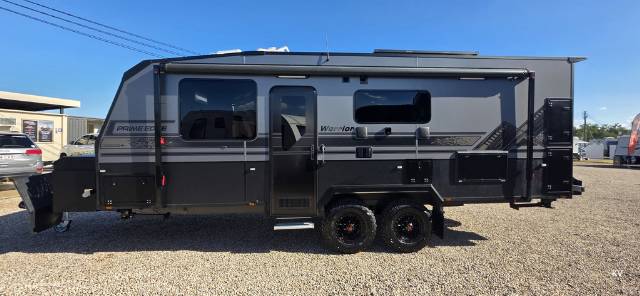 NEW 2026 PRIME EDGE CARAVANS WARRIOR 22′ B/B OFF ROAD CARAVAN 2 AXLE