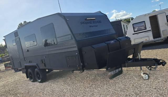 NEW 2026 PRIME EDGE CARAVANS WARRIOR 22′ B/B OFF ROAD CARAVAN 2 AXLE