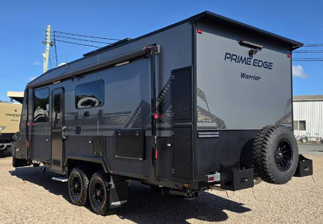 NEW 2026 PRIME EDGE CARAVANS WARRIOR 22′ B/B OFF ROAD CARAVAN 2 AXLE