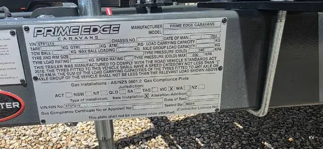 NEW 2026 PRIME EDGE CARAVANS ODYSSEY 19’6″