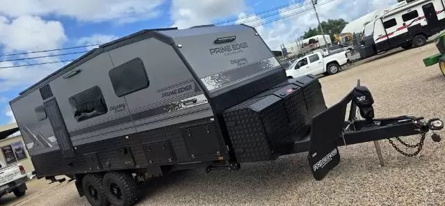 USED 2025 PRIME EDGE CARAVANS ODYSSEY 21’6″ BUNKS X 2