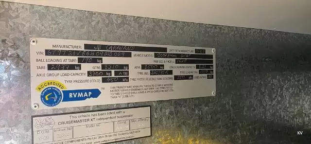 USED 2017 JB CARAVANS SCORPION