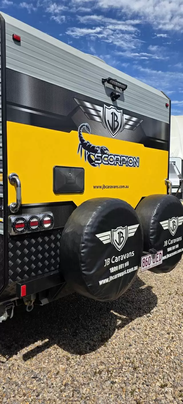 USED 2017 JB CARAVANS SCORPION