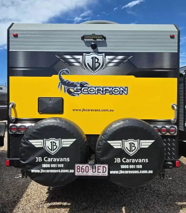 USED 2017 JB CARAVANS SCORPION