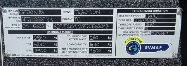 NEW 2026 OPTION RV TRACTION 22RC MY26