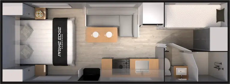 21 Large Ensuite Floorplan