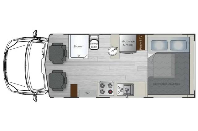 NEW 2026 AVIDA BRUNY B7042 MOTORHOME AUTOMATIC