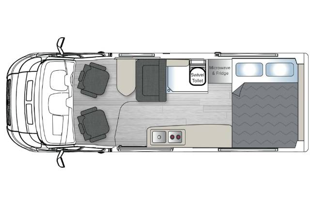 NEW 2025 AVIDA TREK V6452 4 BERTH CAMPERVAN SERIES 2