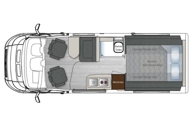 NEW 2026 AVIDA ESCAPE V6442 CAMPERVAN AUTOMATIC