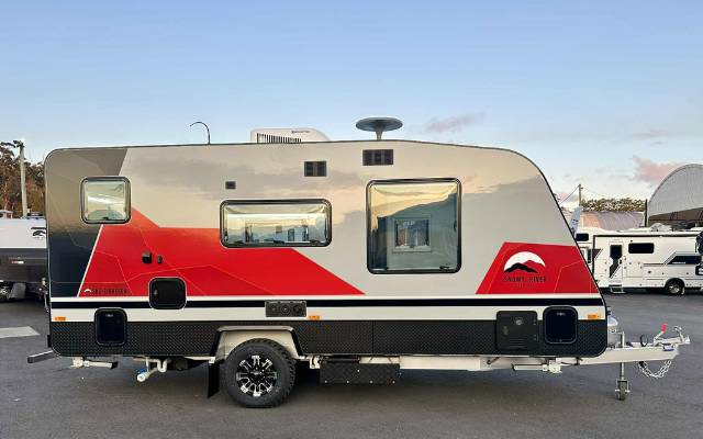 NEW 2025 SNOWY RIVER SRC18 MY26 CARAVAN 1 AXLE