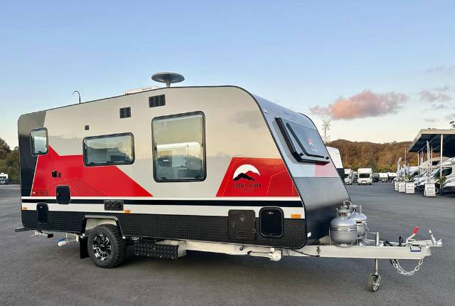 NEW 2025 SNOWY RIVER SRC18 MY26 CARAVAN 1 AXLE