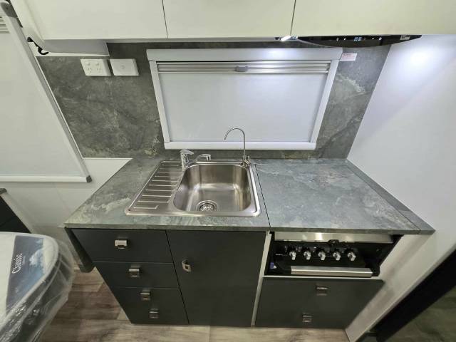 USED 2025 HIKE CARAVANS ATOM 172 TERRAIN PACK CARAVAN 1 AXLE