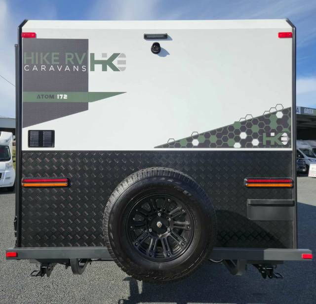 USED 2025 HIKE CARAVANS ATOM 172 TERRAIN PACK CARAVAN 1 AXLE
