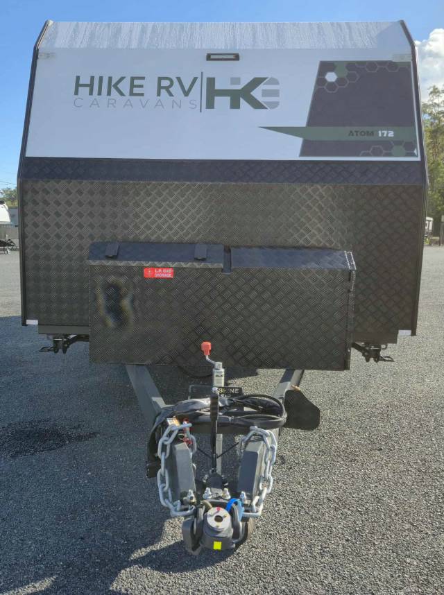USED 2025 HIKE CARAVANS ATOM 172 TERRAIN PACK CARAVAN 1 AXLE