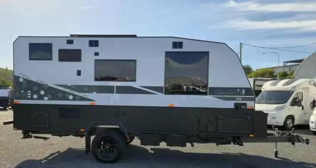 USED 2025 HIKE CARAVANS ATOM 172 TERRAIN PACK