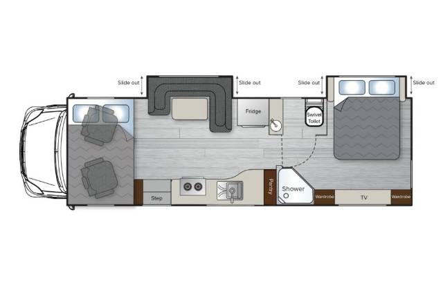 NEW 2026 AVIDA FREMANTLE LX C9234 2SL MOTORHOME ULWB RWD AUTOMA