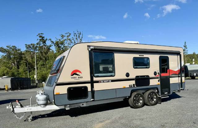 USED 2024 SNOWY RIVER SRC21 CARAVAN 2 AXLE