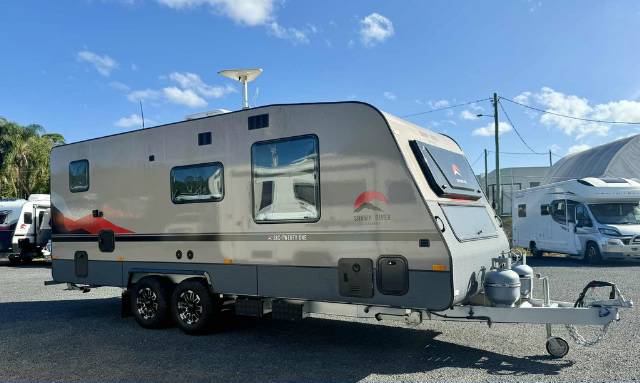 USED 2024 SNOWY RIVER SRC21 CARAVAN 2 AXLE