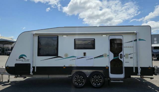 USED 2018 SNOWY RIVER SR19 CARAVAN 2 AXLE