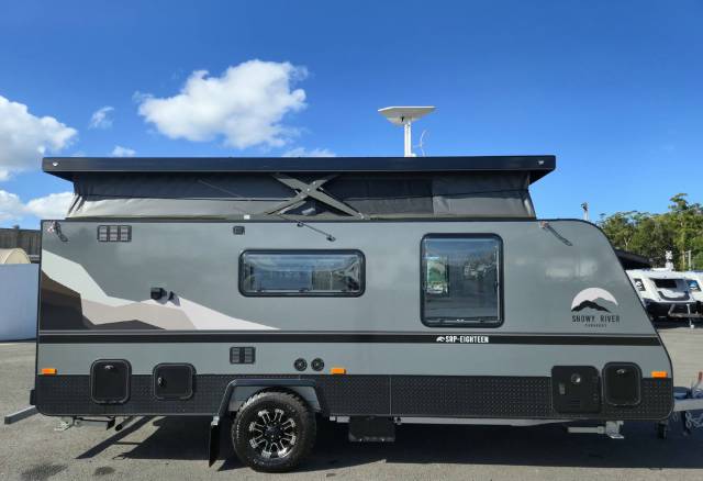 USED 2025 SNOWY RIVER SRP18 POPTOP 1 AXLE