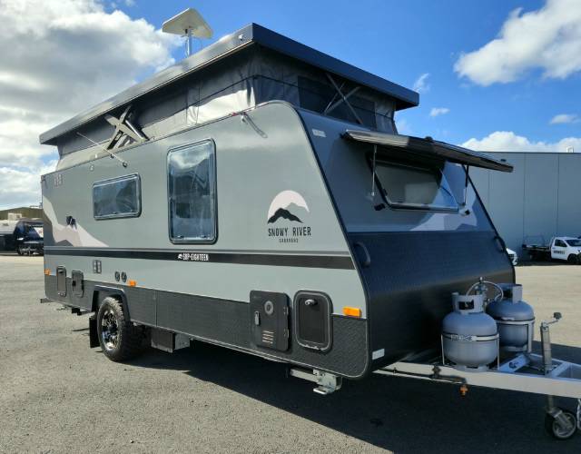 USED 2025 SNOWY RIVER SRP18 POPTOP 1 AXLE