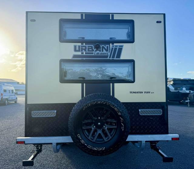 USED 2024 URBAN CARAVANS TUNGSTEN TUFF FAMILY CARAVAN 2 AXLE
