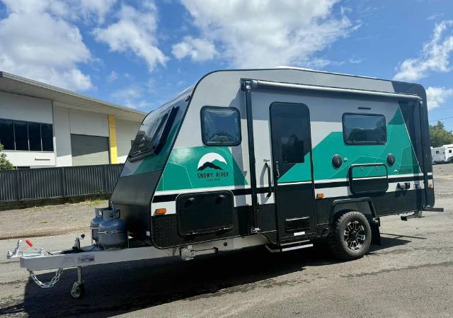 NEW 2026 SNOWY RIVER SRC16 CARAVAN 1 AXLE