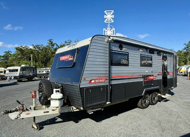 USED 2017 RETREAT FRASER SINGLE BEDS CARAVAN 2 AXLE