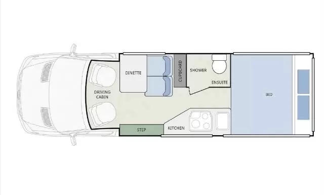 USED 2023 WINNEBAGO BONDI 4S