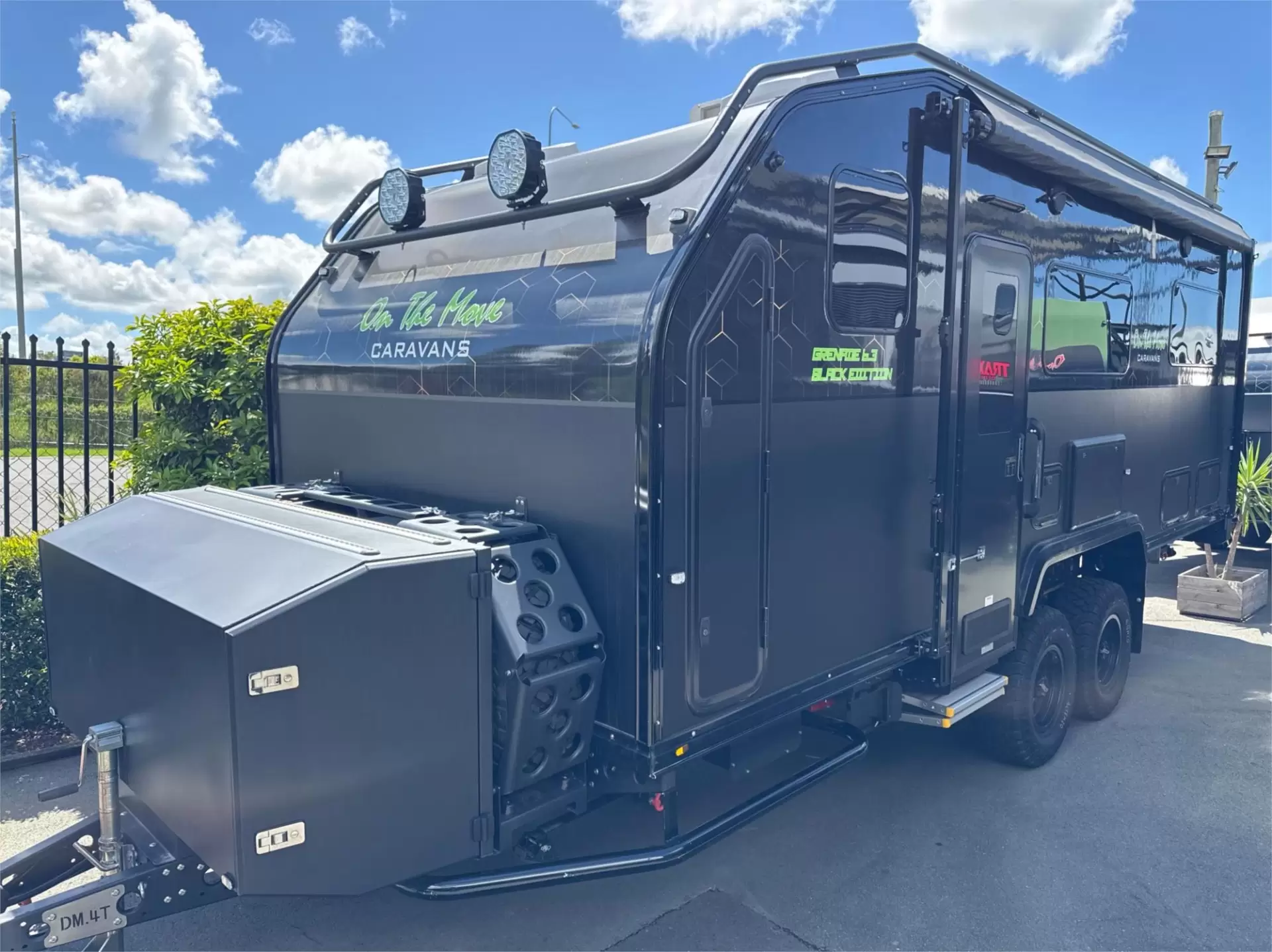 New 2025 On The Move Caravans Grenade 6.3 Black Edition