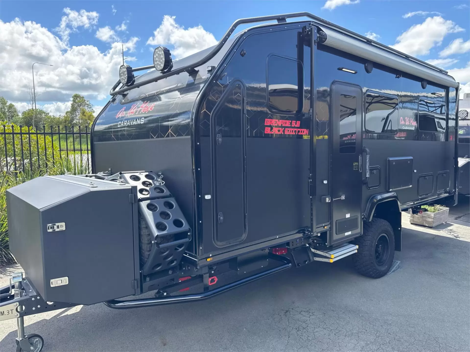 New 2025 On The Move Caravans Grenade 5.8 Black Edition