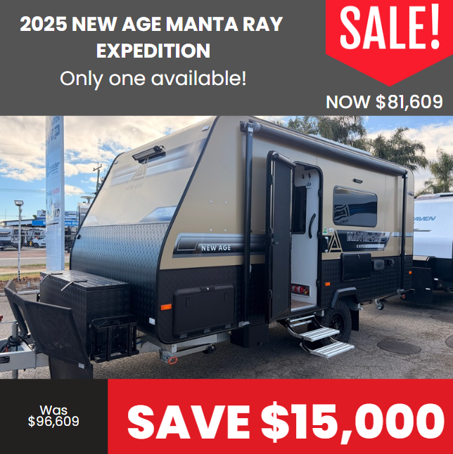 2025 New Age Age Manta Ray MR15E Expedition MY25