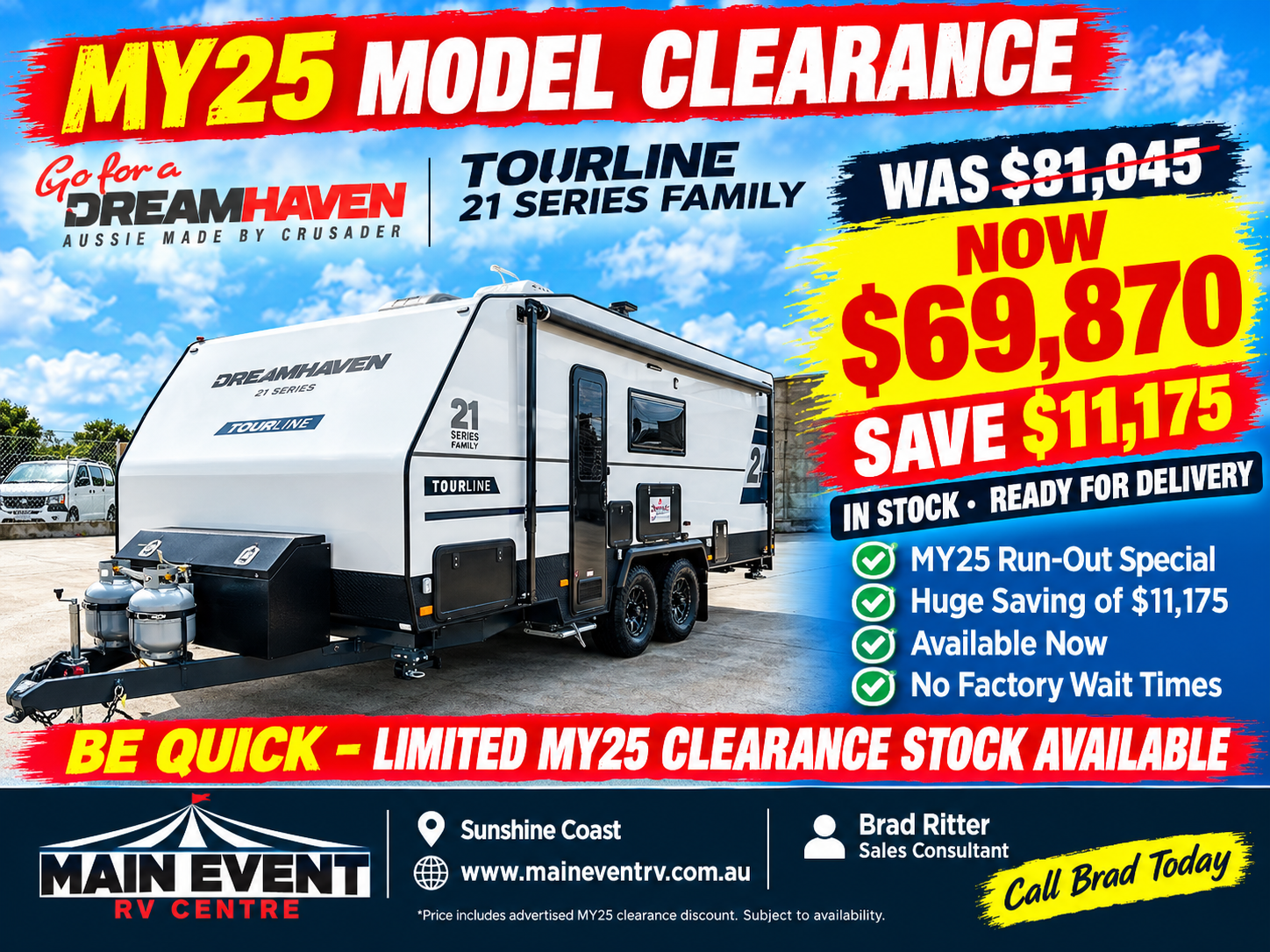 2025 Dreamhaven 21 Series Family Tourline