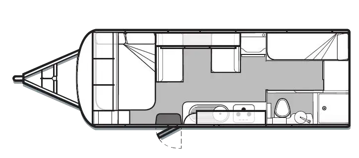 577 Tourer floorplan