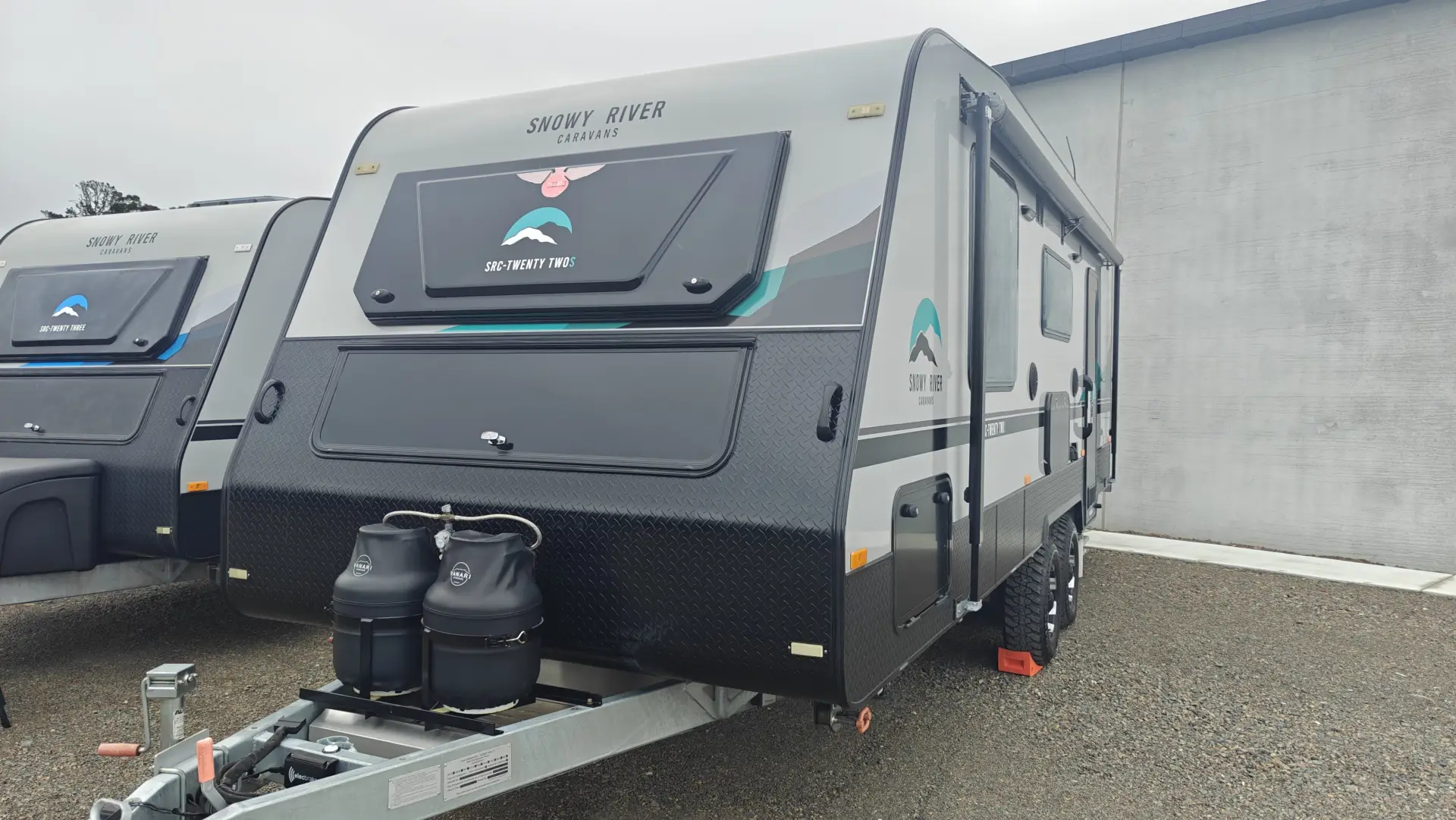 2024 Snowy River SRC-22S just arrived used slide, with diesel heater and 600W solar