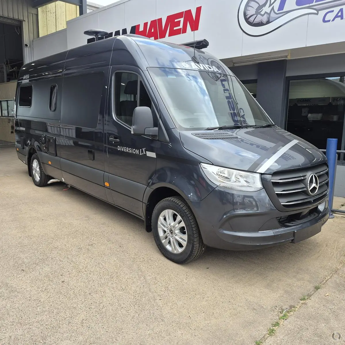 2026 Avida Diversion LX Mercedes Sprinter 417 LWB RWD Van Tenorite Grey